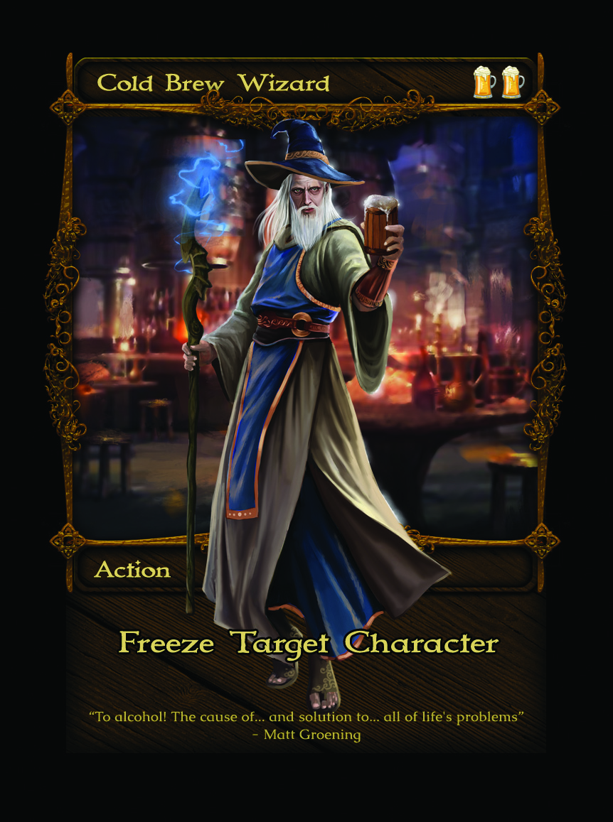 cold brew wizard card